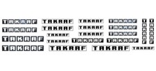 1:32 TAKRAF DDR Aufkleber