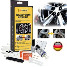 Alufelgen Reparatur Set Silber
