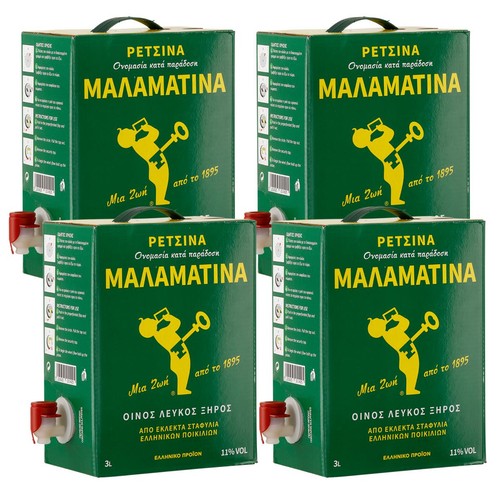 Retsina malamatina 0l - retsina,