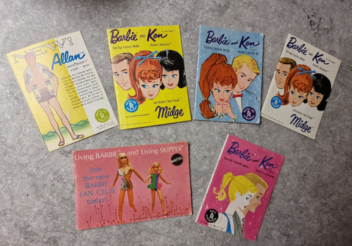 Barbie booklet original - barbie,