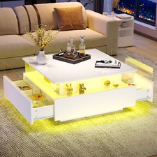 Couchtisch mit LED Beleuchtung