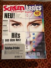 Screen Basics  Nr. 1 1999 Computer Magazine Madonna Cover Erstausgabe