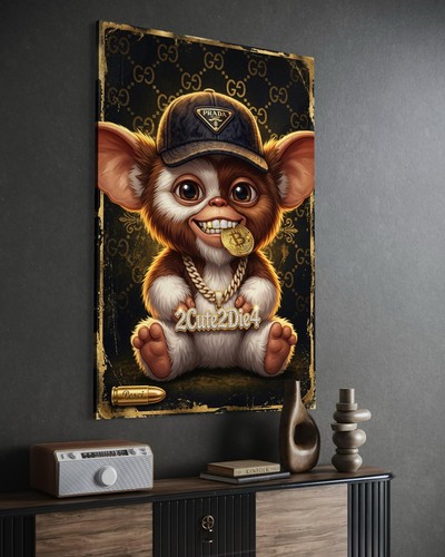Gremlins leinwand bild gizmo - bild,