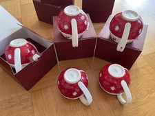 5 Becher Jul Gloegg Villeroy & Boch Weihnachten Scandinavia Becher Rentier