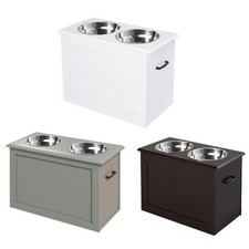 Hunde Fressnapf mit 2 Näpfen