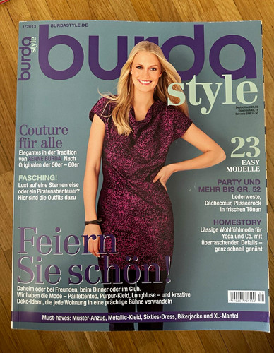 Burda style ausgabe - burda, 1/2013
