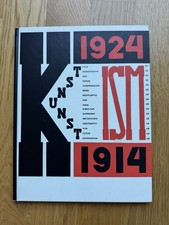 Die Kunstismen Les Ismes de l‘art The Isms of Art El Lissitzky Hans Arp Reprint