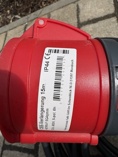 15m cee verlängerungskabel - 15m,