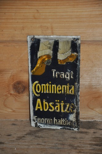 Altes blechschild 30er - blechschild,