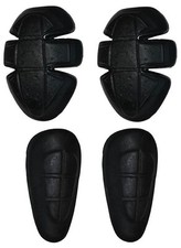 Level- 2 CE Protektoren Set Protektorenset Hüfte Knie für Motorrad Hose Jeans