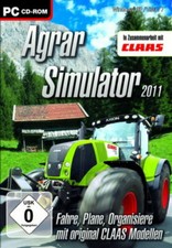Agrar Simulator 2011 PC Game Spiel Fahre Plane Organisiere Claas Modellen Neu