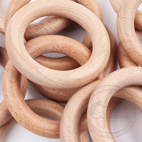 Holzringe natur farblos - natur,