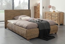 Wolf Möbel Rattanbett "Round"