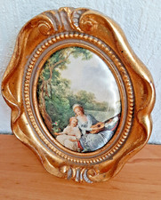 Vintage Bild ovaler