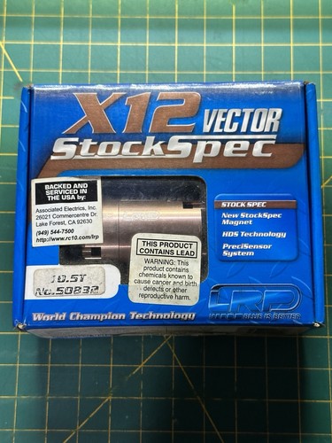 Lrp x12 vector stock spec - x12,