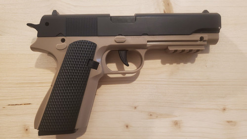 Plastik pistole attrappe - pistole,