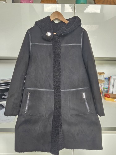Wildleder damen mantel - wildleder,
