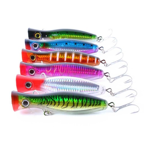 Stück 13cm 43g popper - 6, 13cm/43g