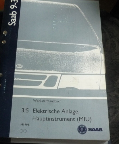 Saab werkstatthandbuch 3 - saab,