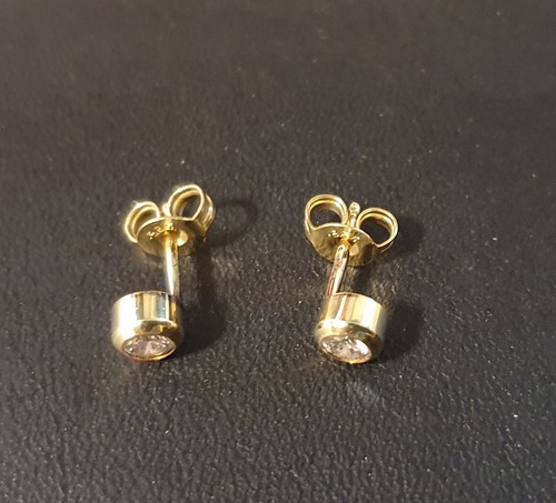 Brillanten ohrstecker 585 - brillanten,