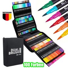 Dual Brush Pen Set, 100 Farben