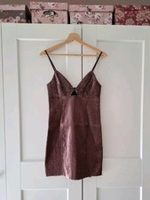 ☆☆NEU☆☆ Festliches Kleid H&M Abendkleid Partykleid  Beere / Altrosa Blickfang