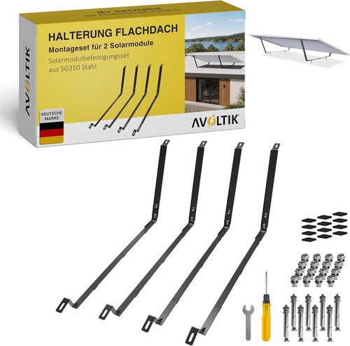 Flachdachhalterung für