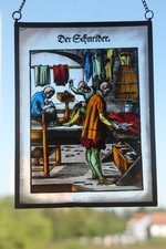 Glasbild Fensterbild "Der