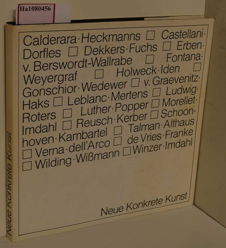 Neue konkrete kunst - konkrete,