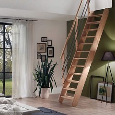 Raumspartreppe Intercon Living in Buche oder Fichte