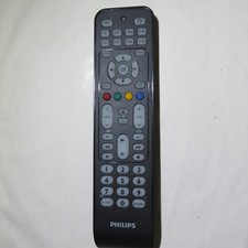Philips TV-Fernbedienung TV- VCR-SAT-DVD Schwarz