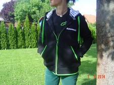 Hoody Kawasaki Full Zip Female Orginal Kapuzenshirt   Gr L/XL  166SPM0175