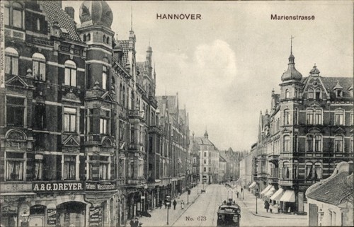 Hannover marienstraße - ak, hannover,