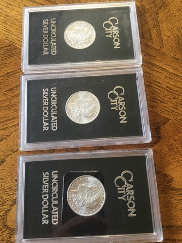 Carson city uncirculated - 3,