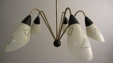 Sputnik 5 armig Hängelampe