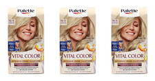 3x Poly Palette Vital Color Intensive Creme-Haarfarbe 10-11 Silberblond EA802658