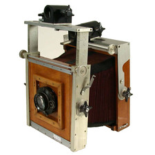 BERMPOHL 13x18 5x7 Holz Kamera