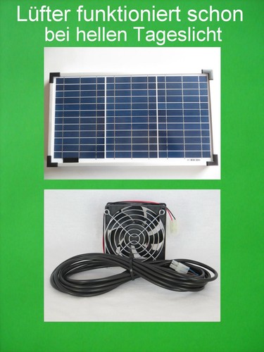 Watt solarlüfter solar - 20,