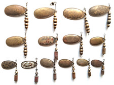 14 alte Spinner MEPPS AGLIA Größe 2 bis 5 zum neu beringen oder als Ersatzteile