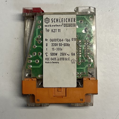 Schleicher zeitrelais kzt - schleicher,, zeitrelais,