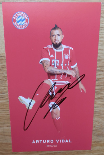 Autogrammkarte bayern - fc,