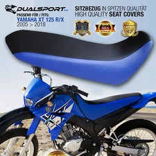  SITZBEZUG, Seat Cover,Coprisedile passend für   YAMAHA XT 125 X/R BLUE by DSFX