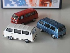+ VW T3 Set Whitestar, Bluestar, Redstar Modellauto 1:87 Special Edition 