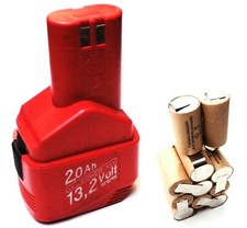 Zellentausch für KRESS Akku  13,2 V  - 2,0 Ah  NIMH   2000 mAh    MYD Zellen