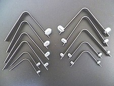 DRUCKTASTE FEDERKLAMMER ROHR SICHERUNGSSTIFT 5mm Bis 11mm Reset schalter