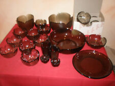 Rosenthal  Form ohne Namen Glas Braun ZUR WAHL Schüsseln Schalen Teller Kompott
