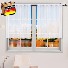 Scheibengardinen modern 2er