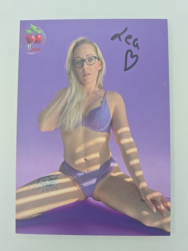 Lea kirsch autogramm signiert - autogramm,