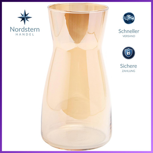 Blumenvase klarglas 20cm hoch - klarglas,