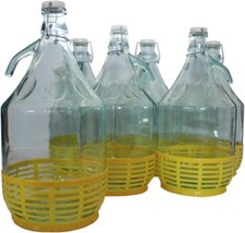 6 STÜCK 5L Gärballon mit